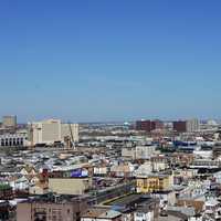 Casinos and cityscape in Atlantic City, New Jersey
