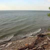 Lake Erie Shore at Eerie Bluffs State Park, Pennsylvania