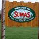 Sign of Sumas, Washington