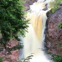Brownstone Falls at Copper Falls State Park, Wisconsin