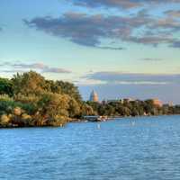 Shoreline and Capital in Madison, Wisconsin