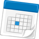 Blue Calendar Vector Clipart