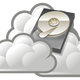 Cloud Drive Vector Clipart
