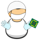 Lab Worker Vector Clipart