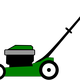 Lawnmower vector clipart