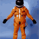NASA Flight Suit Vector Clipart