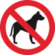 No Dogs Vector file