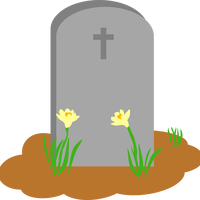 Tombstone and Grave Vector art