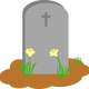 Tombstone and Grave Vector art