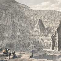 Penrhyn State Quarries in 1852
