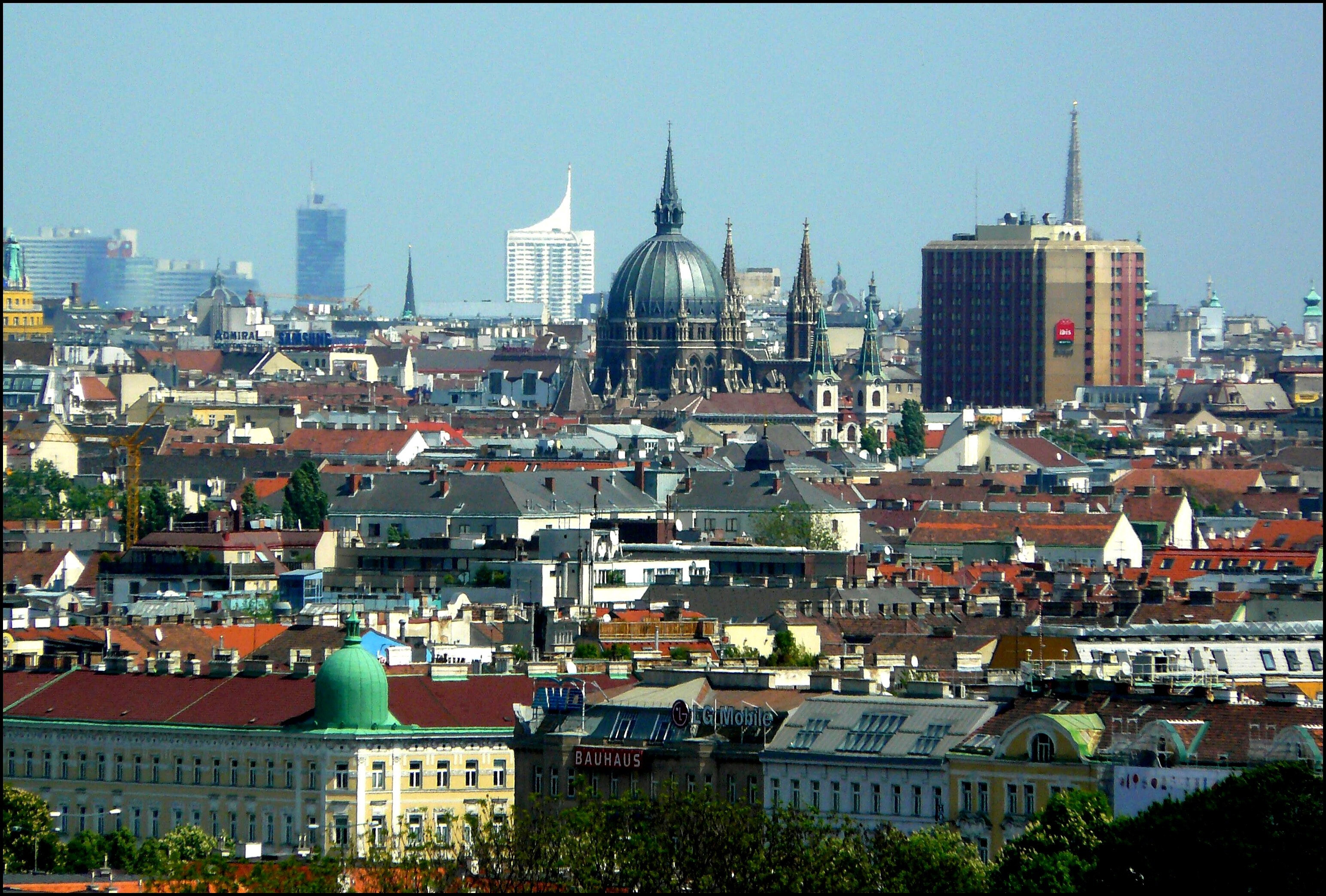 Cityscape And City View In Vienna Austria Image Free Stock Photo