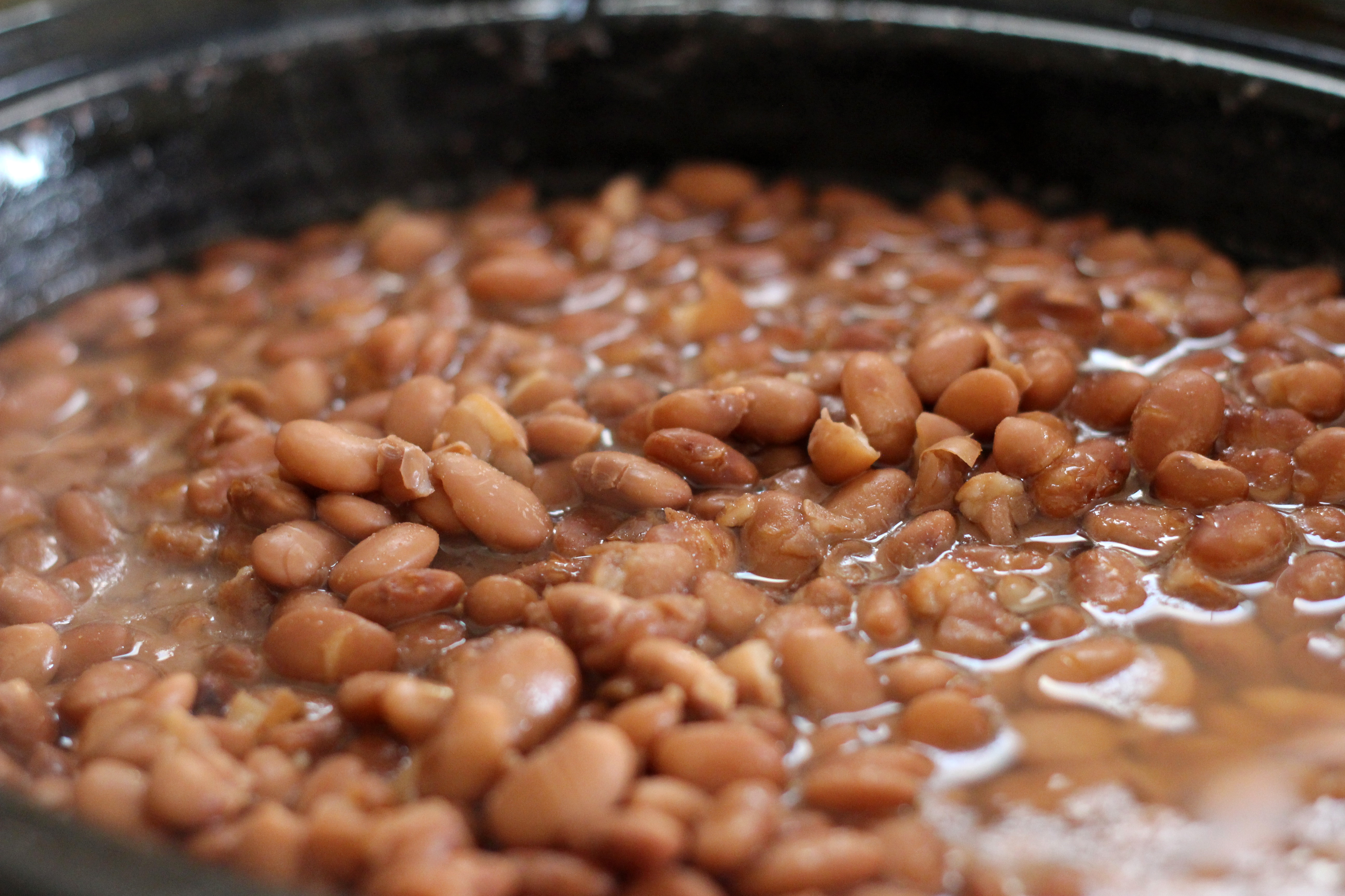 Cooked Beans In Pot Image Free Stock Photo Public Domain Photo 