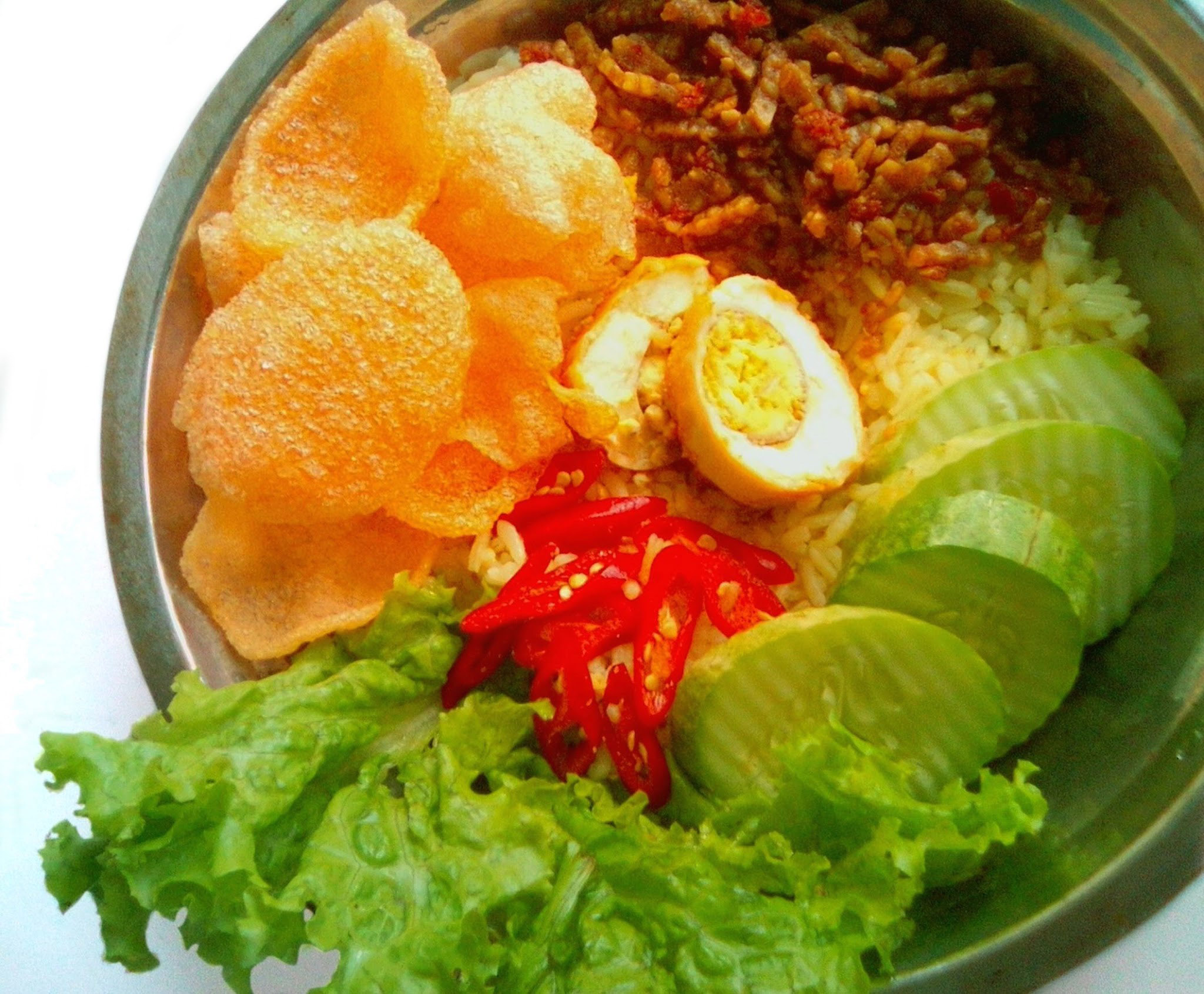 Nasi uduk traditional Indonesian Food image - Free stock photo - Public ...
