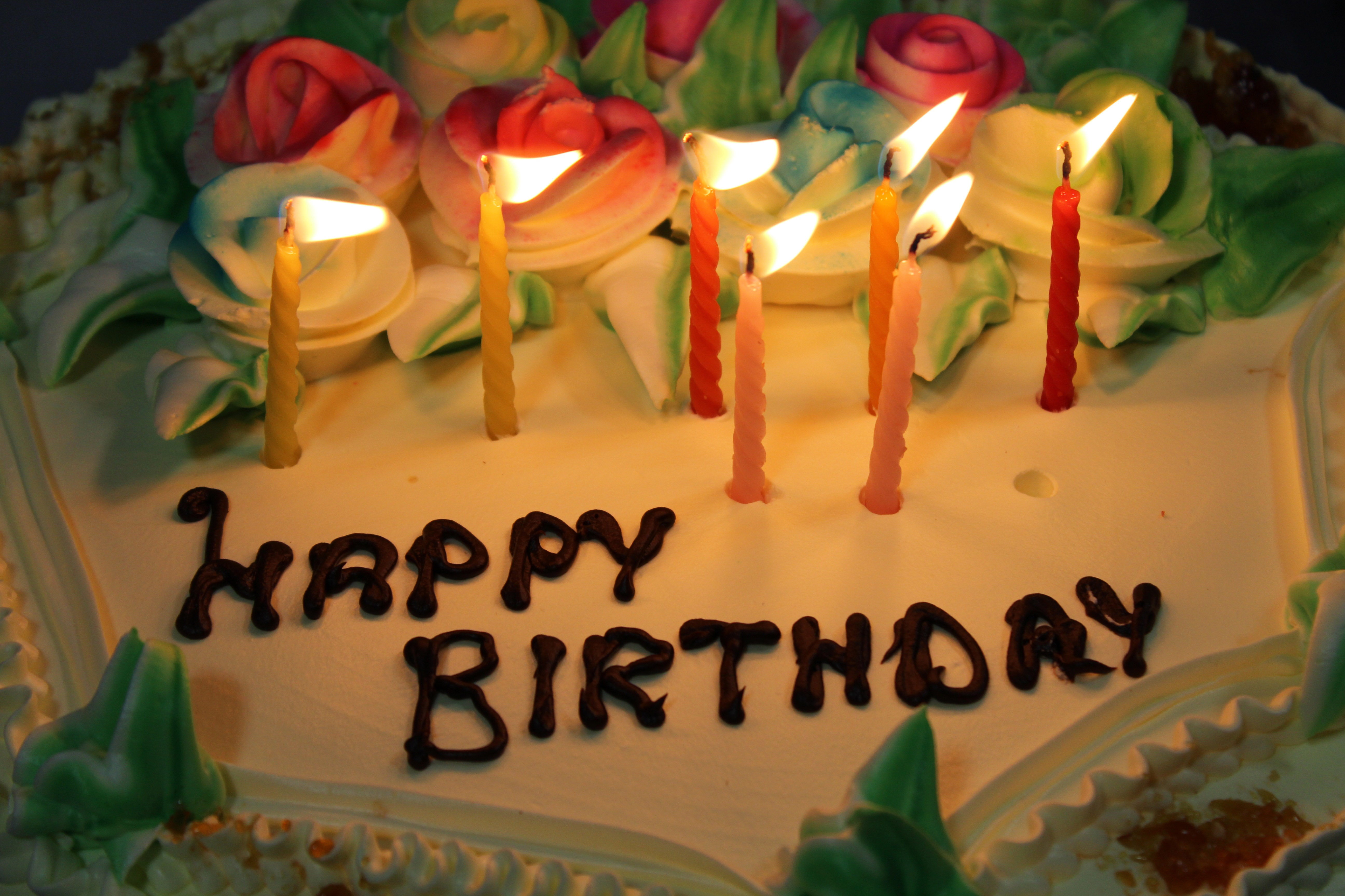 Happy Birthday Cake with Candles image - Happy BirthDay Cake With CanDles