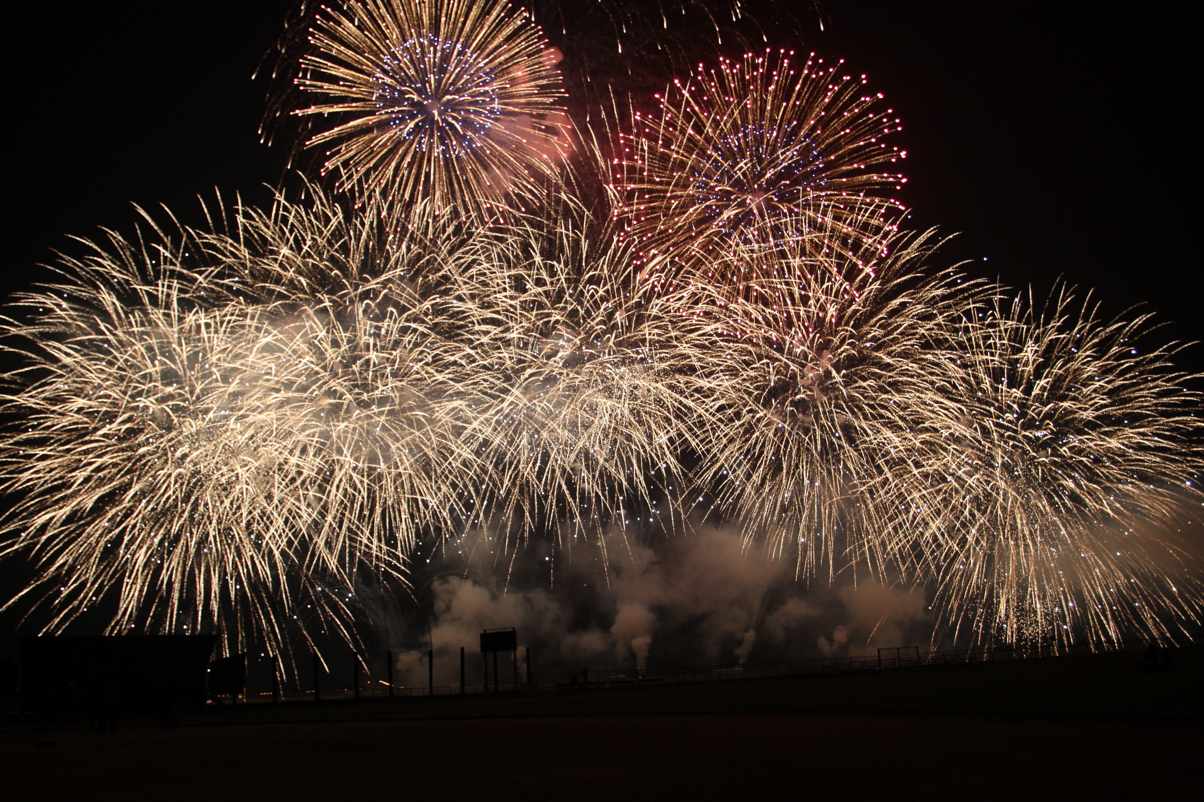 Fireworks In The Sky Image Free Stock Photo Public Domain Photo