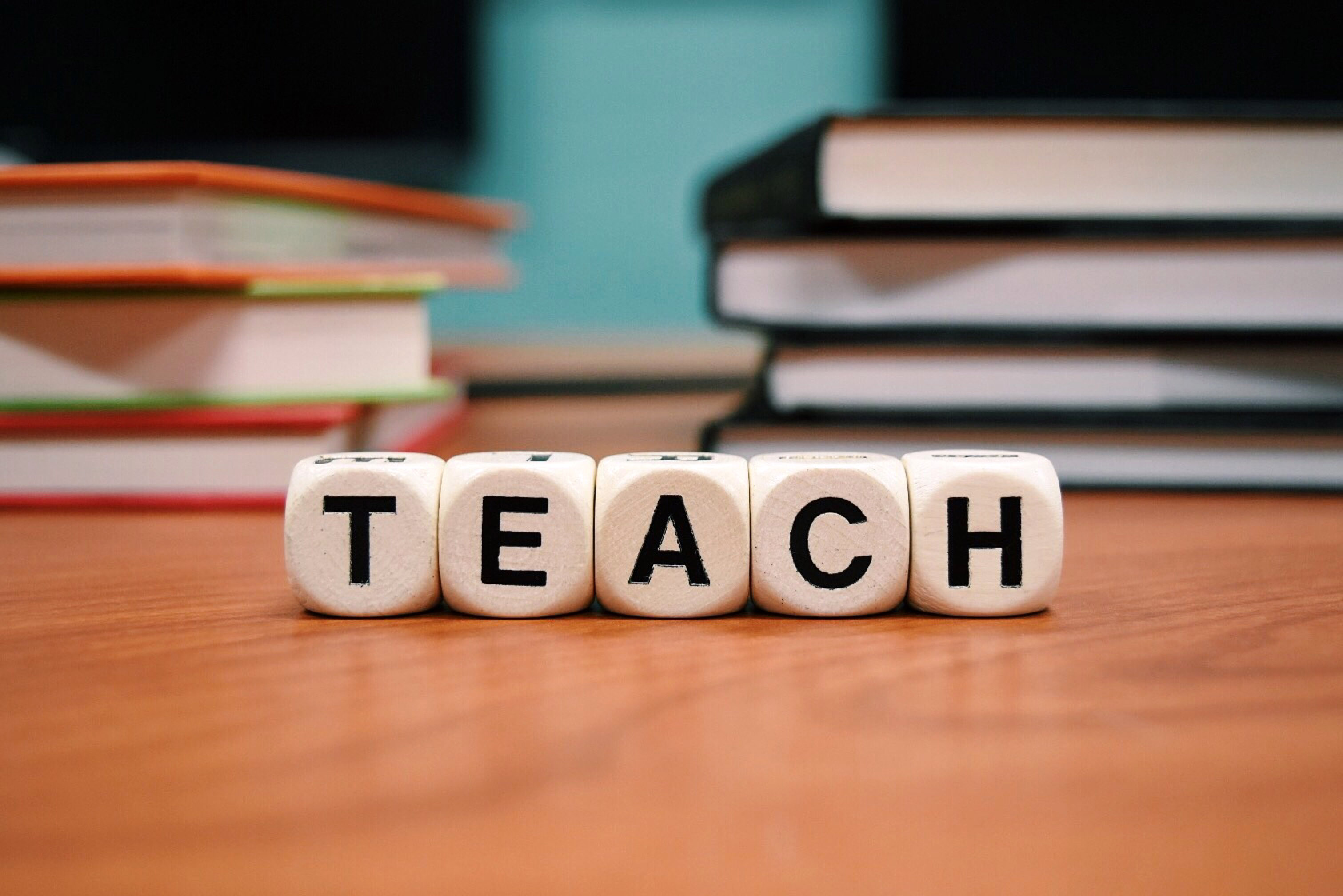 Letters Forming A Teach Word Image Free Stock Photo Public Domain 