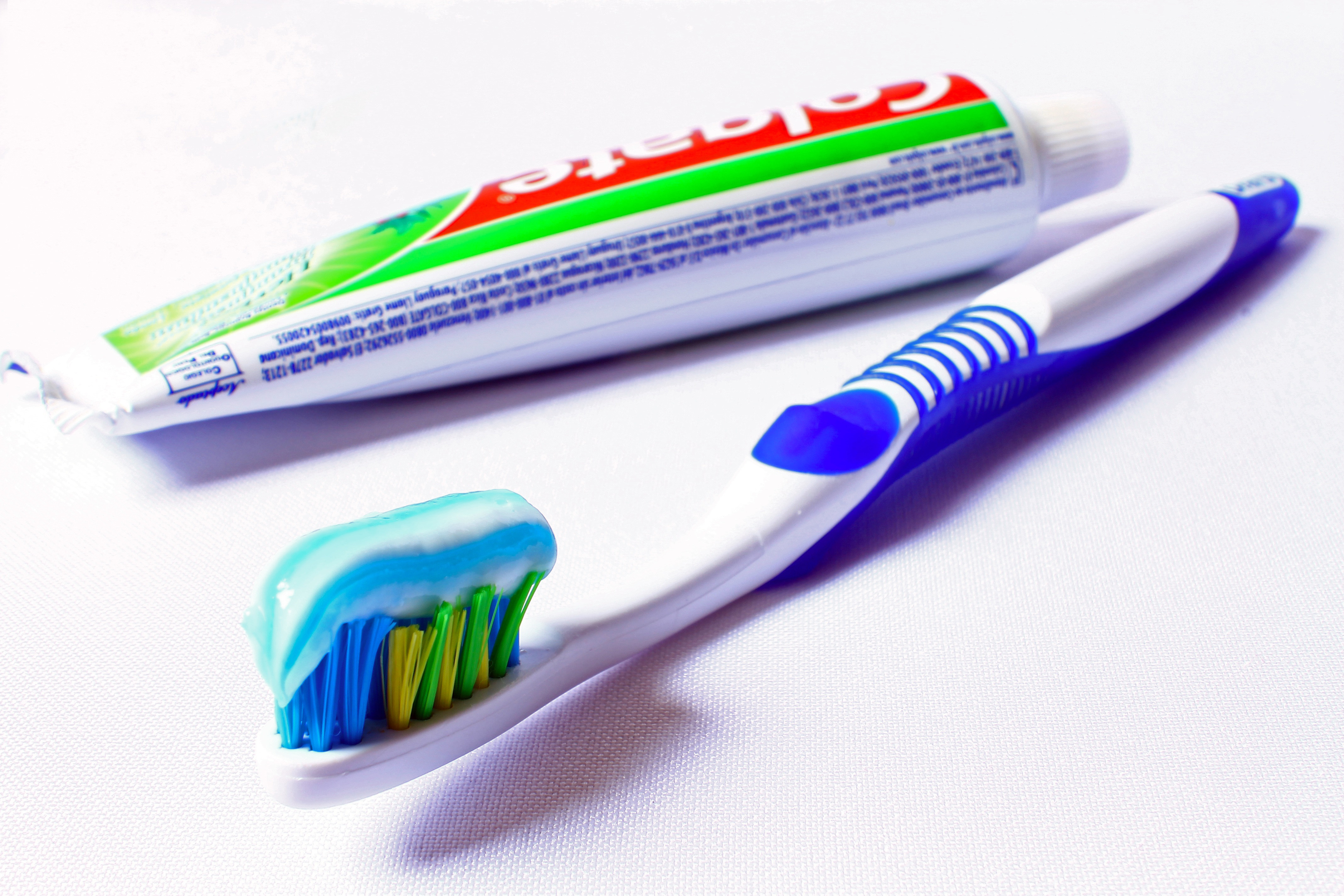Free toothpaste and toothbrushes