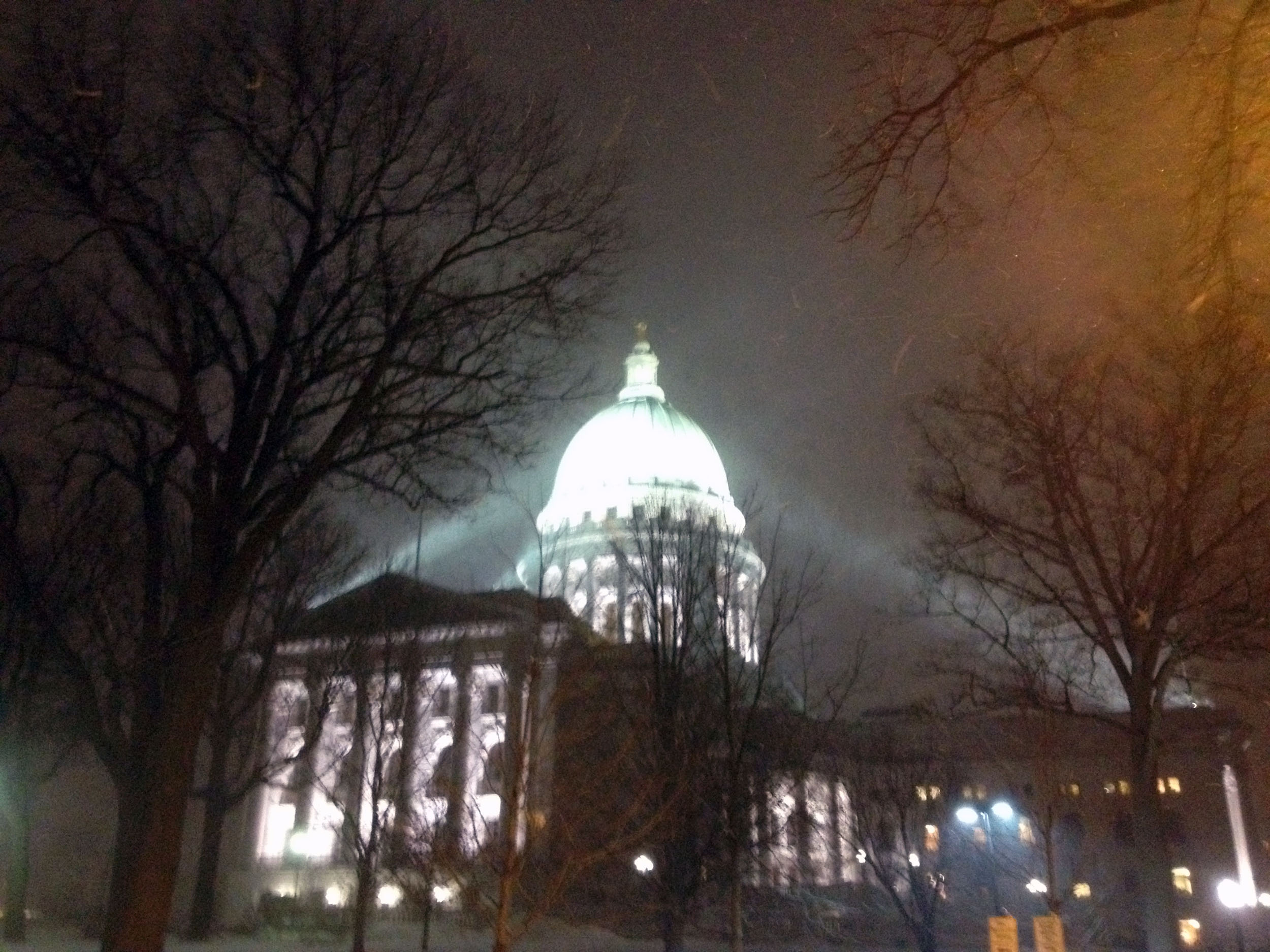 Snowstorm on the Capitol