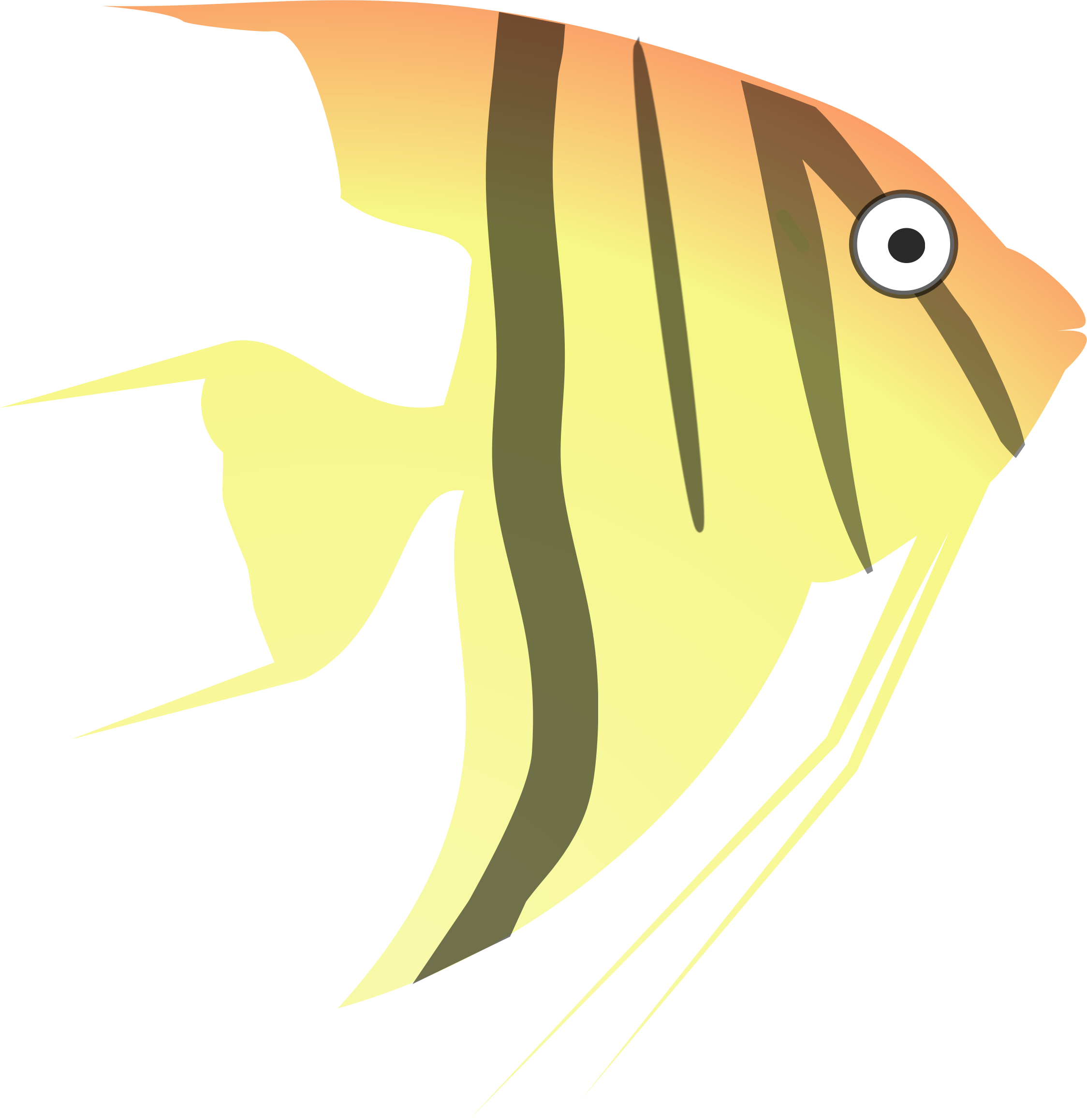 Download Cartoon Angelfish vector clipart image - Free stock photo - Public Domain photo - CC0 Images