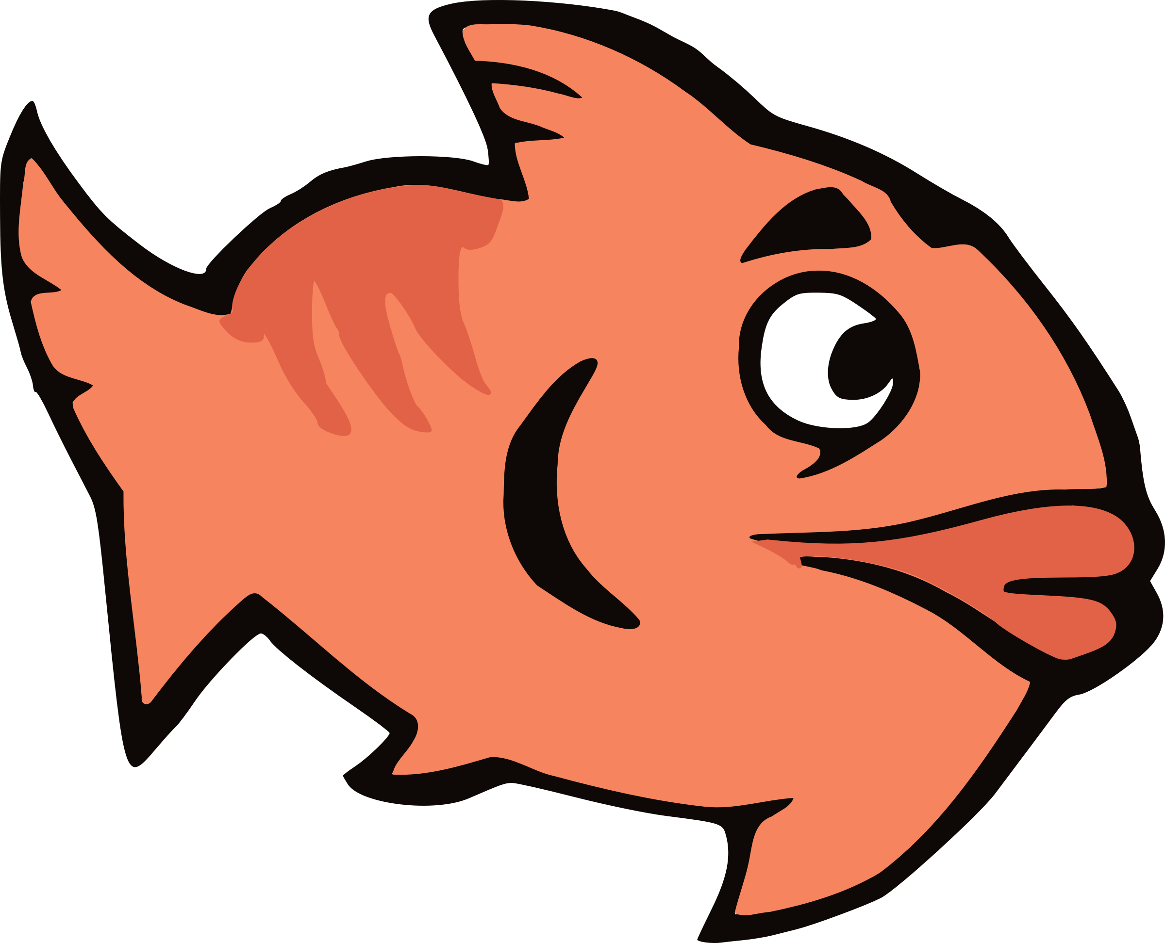 Download Cartoon Fish Vector Clipart image - Free stock photo - Public Domain photo - CC0 Images