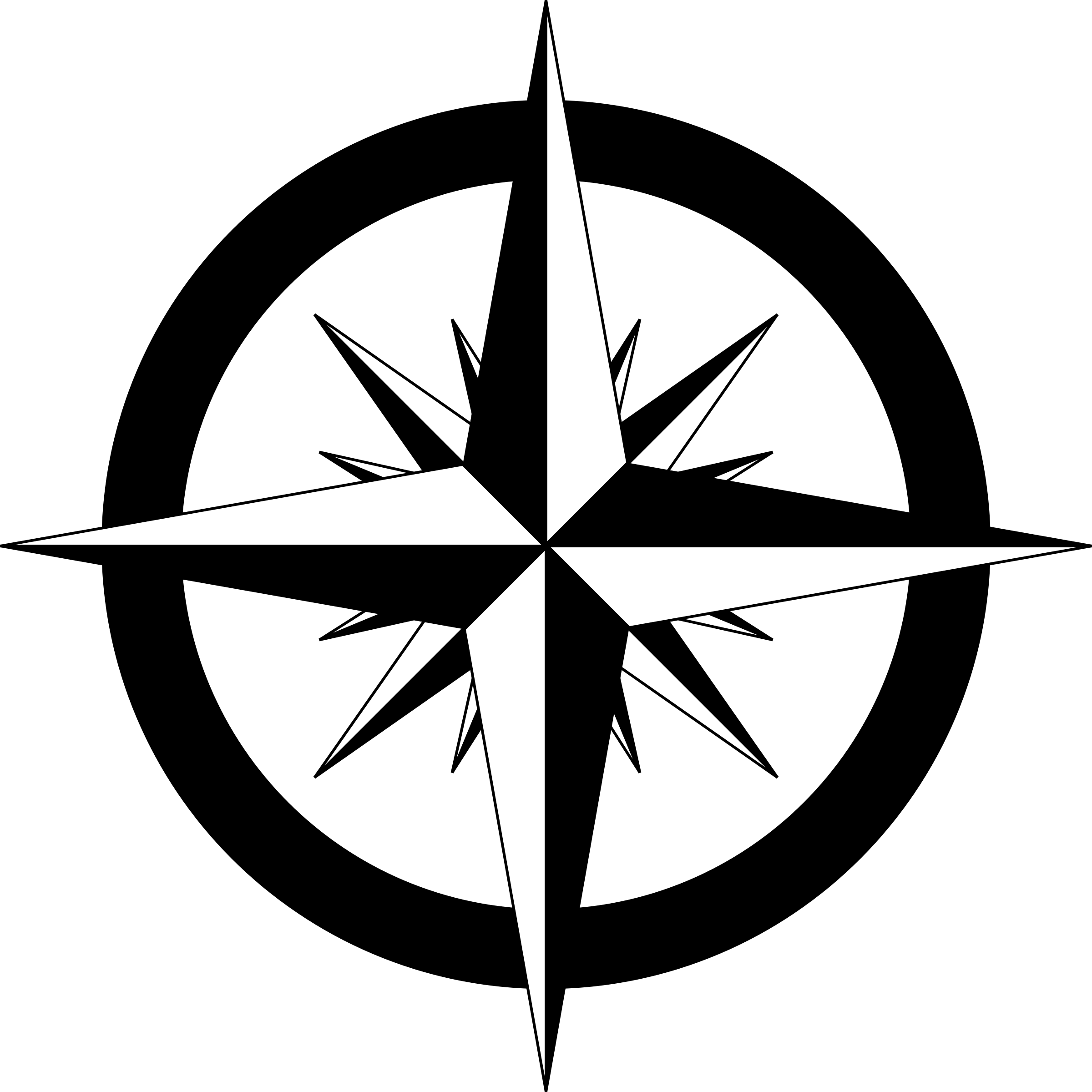 Compass Rose Vector Clipart image - Free stock photo - Public Domain