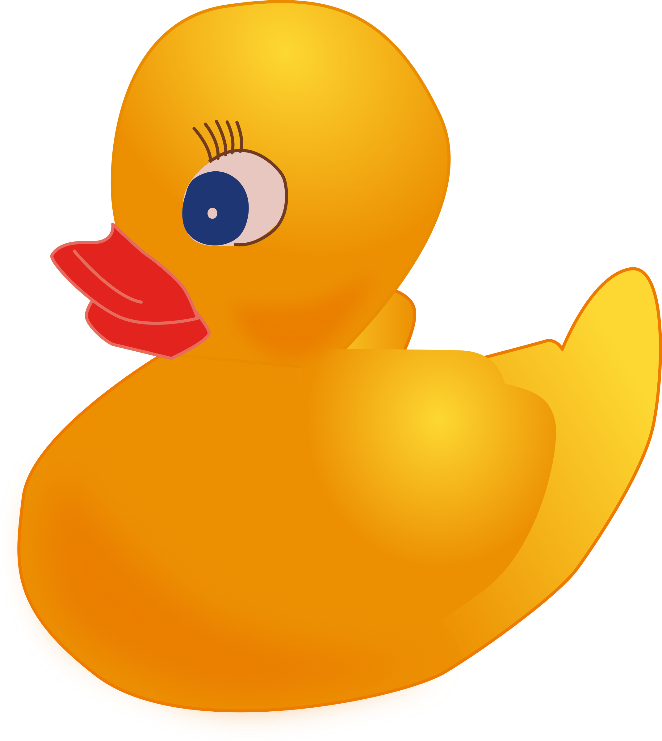 Rubber Ducky SVG
