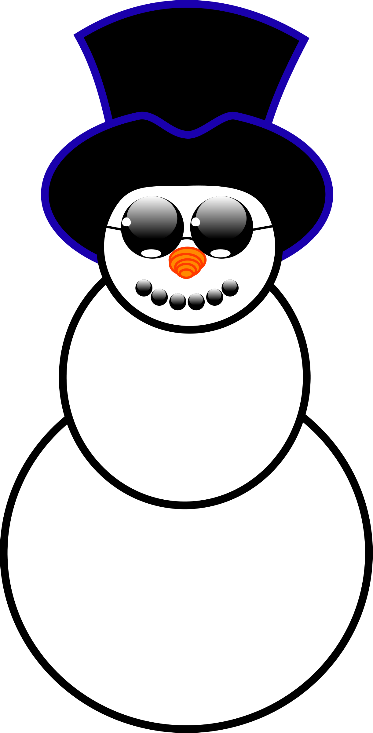 Snowman Vector Art image - Free stock photo - Public ...