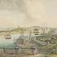 Sydney Cove From Dawes Point In 1817, New South Wales, Australia Image ...