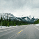 Mountain landscape in Jasper National Park, Alberta, Canada image ...