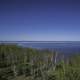 Scenery Of The Lake Winnipeg Shoreline With Trees At Hecla Provincial ...