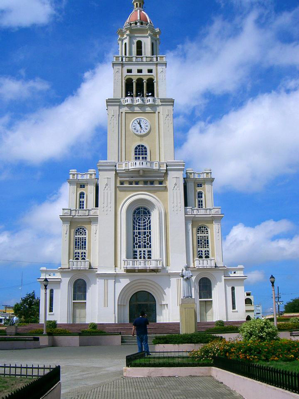Sagrado Corazón De Jesús Church In Moca Dominican Republic Image