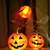 Jack-O-Lantern Lights at Halloween image - Free stock photo - Public ...