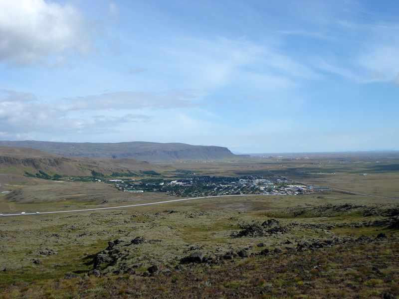 Skyline of Hveragerðisbær landscape in Iceland image - Free stock photo ...