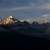 House in the Mountains with sky and majestic scenery in Tungnath, India ...