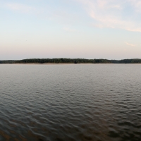 Panoramic of Mark Twain Lake