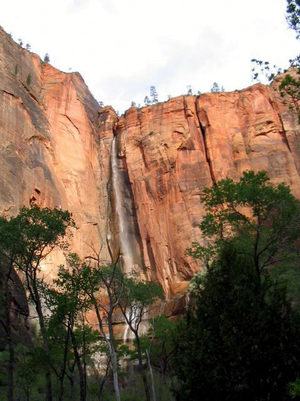 Zion National Park водопад