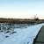 ice and snow on lake Mendota at Governor Nelson State Park, Wisconsin ...