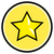 Button With Yellow Star Vector Clipart image - Free stock photo ...